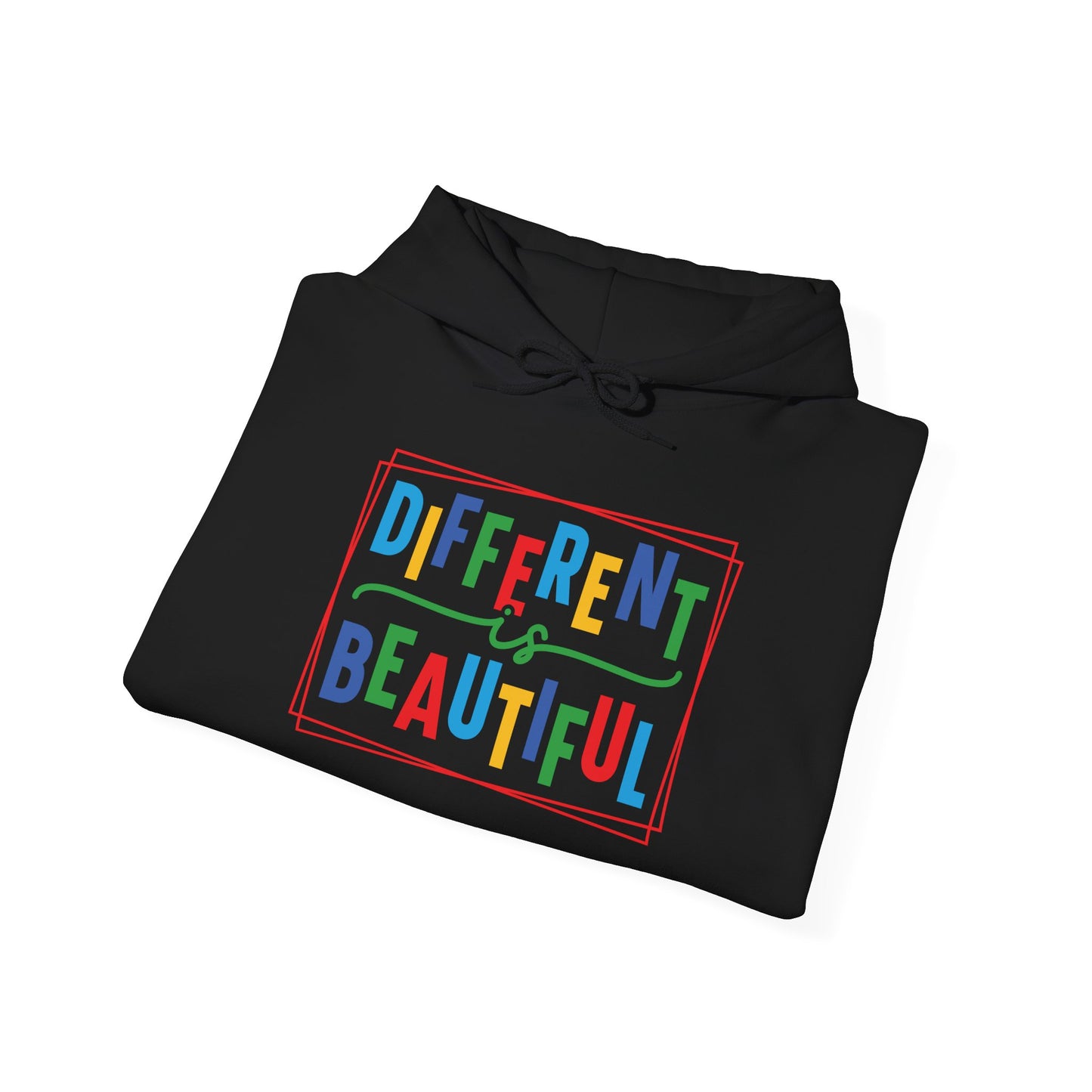 Different is Beautiful Hooded Sweatshirt