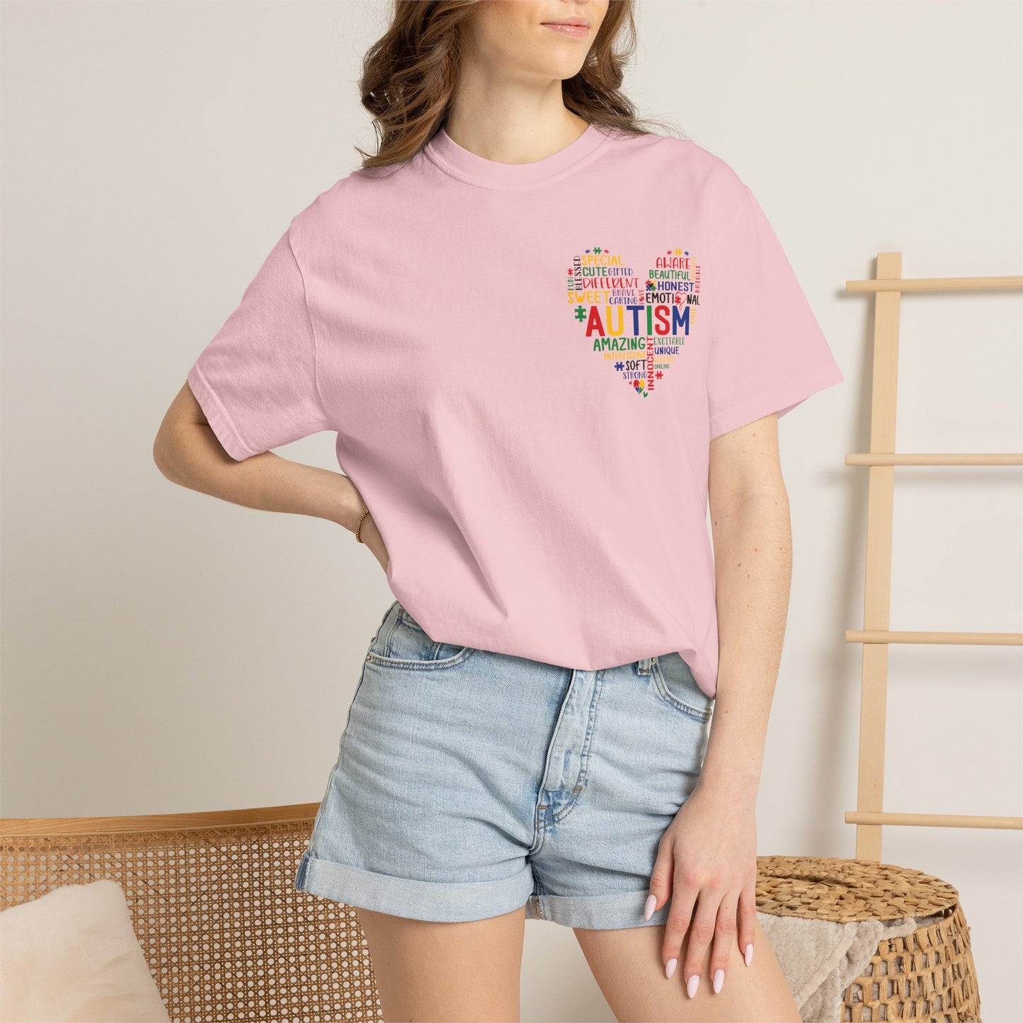 Autism Awareness Heart T-Shirt