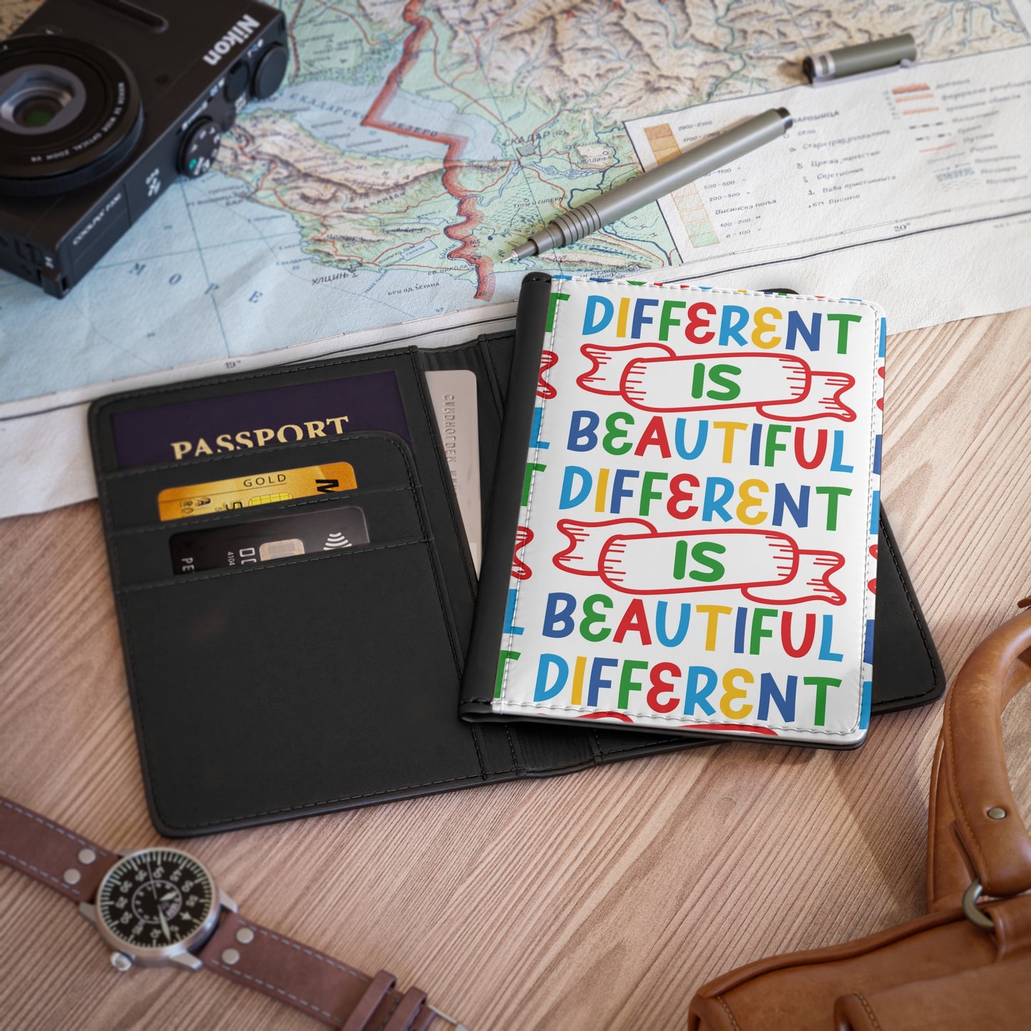 Different Is Beautiful Passport Cover