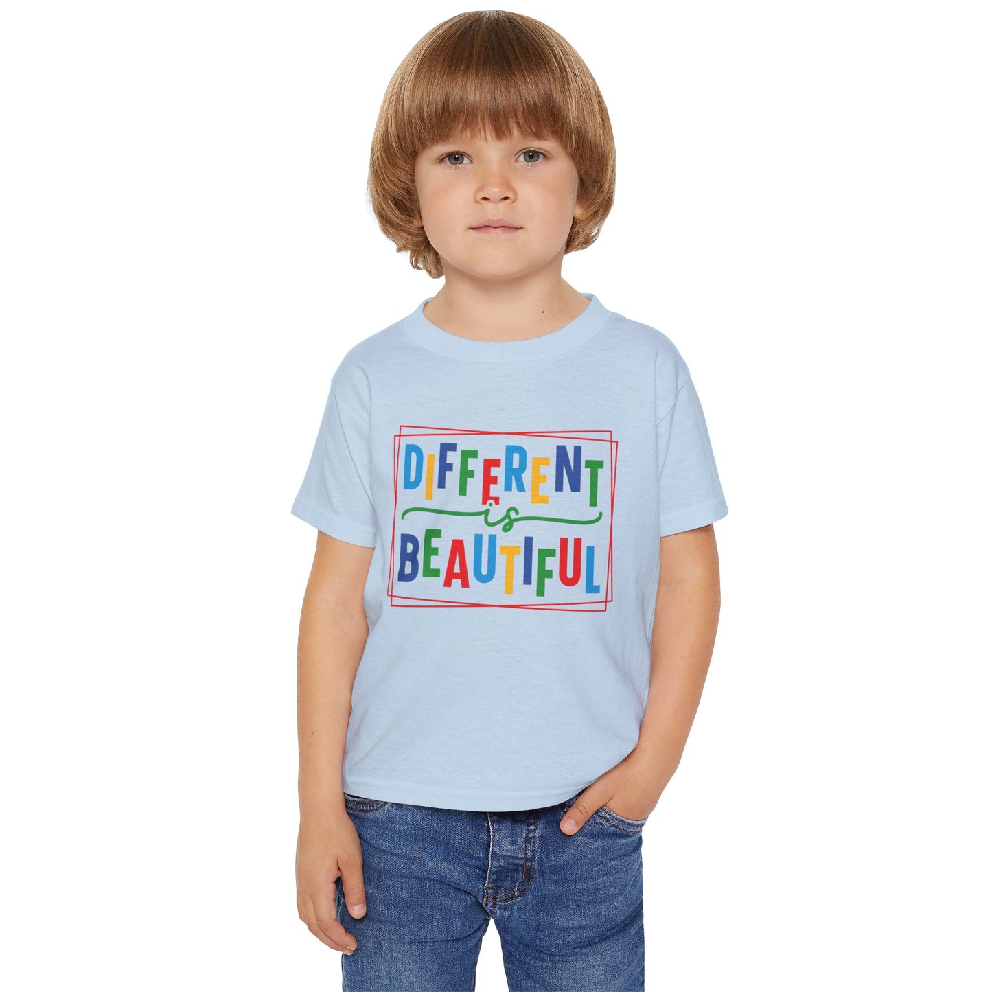 Different is Beautiful -Toddler T-Shirt