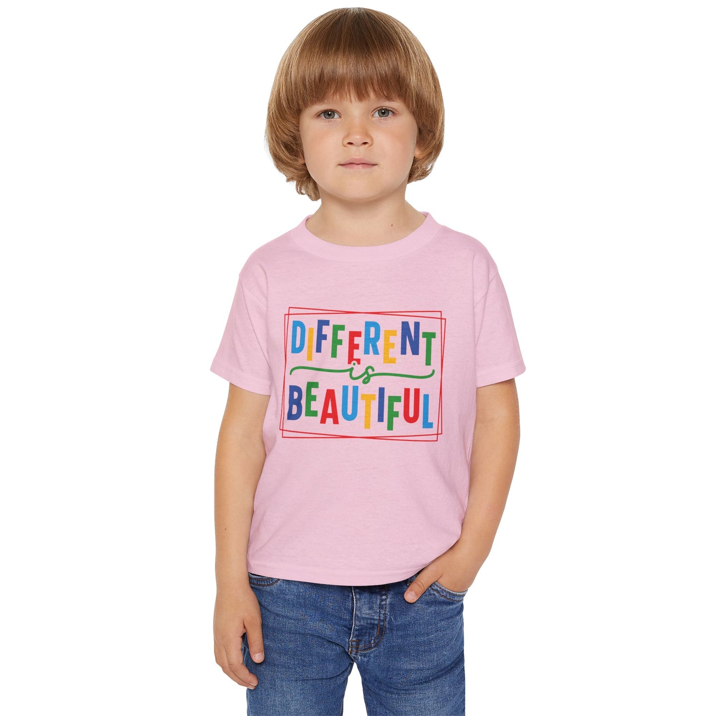 Different is Beautiful -Toddler T-Shirt