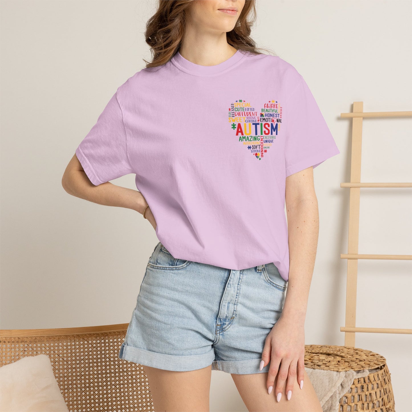 Autism Awareness Heart T-Shirt