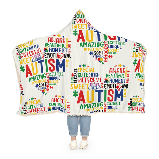 Autism Awareness Snuggle Blanket