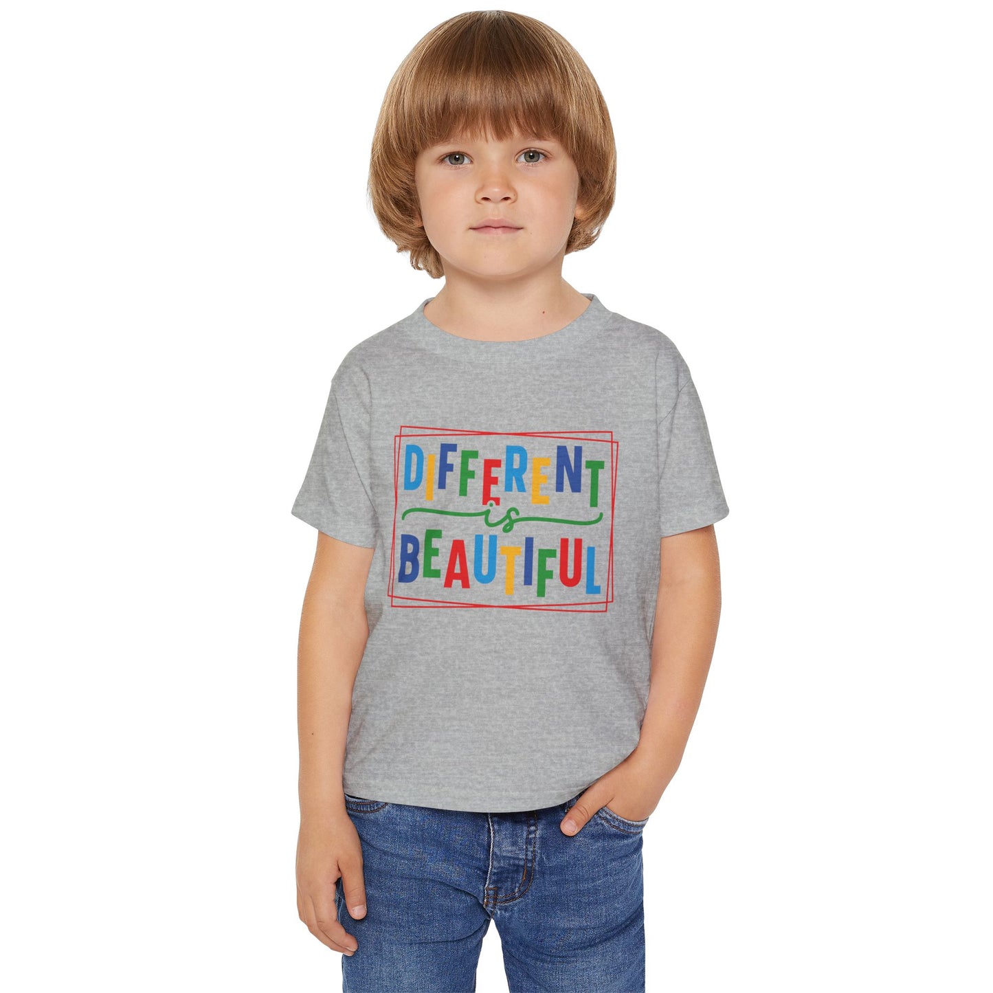Different is Beautiful -Toddler T-Shirt