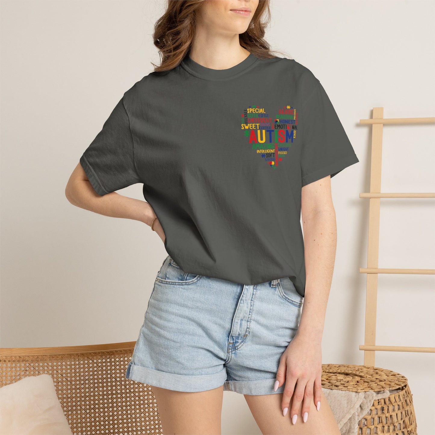 Autism Awareness Heart T-Shirt