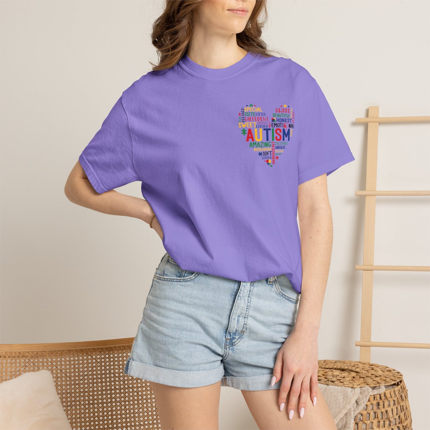 Autism Awareness Heart T-Shirt