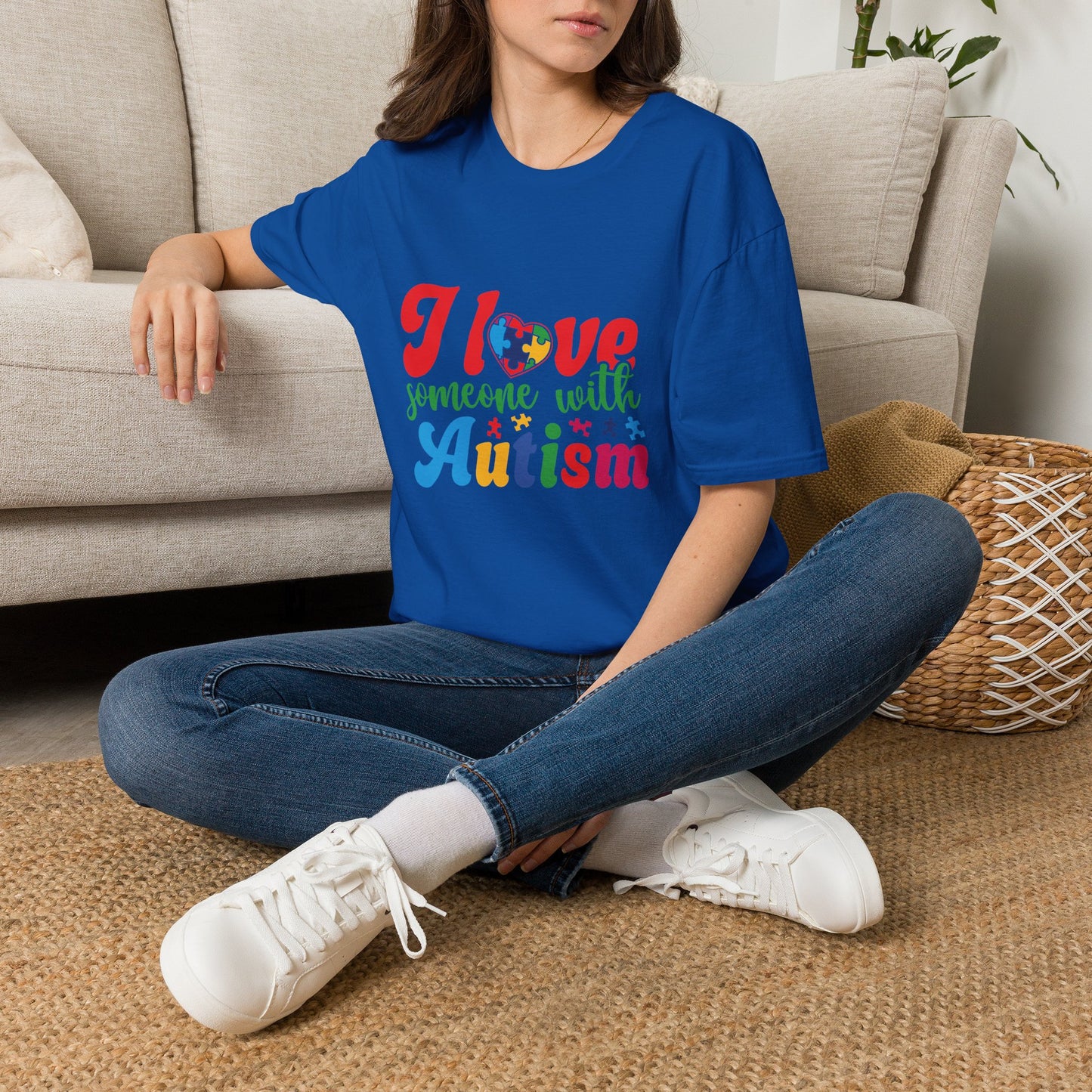 I Love Someone With Autism T-Shirt