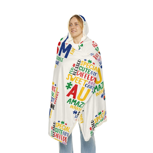 Autism Awareness Snuggle Blanket
