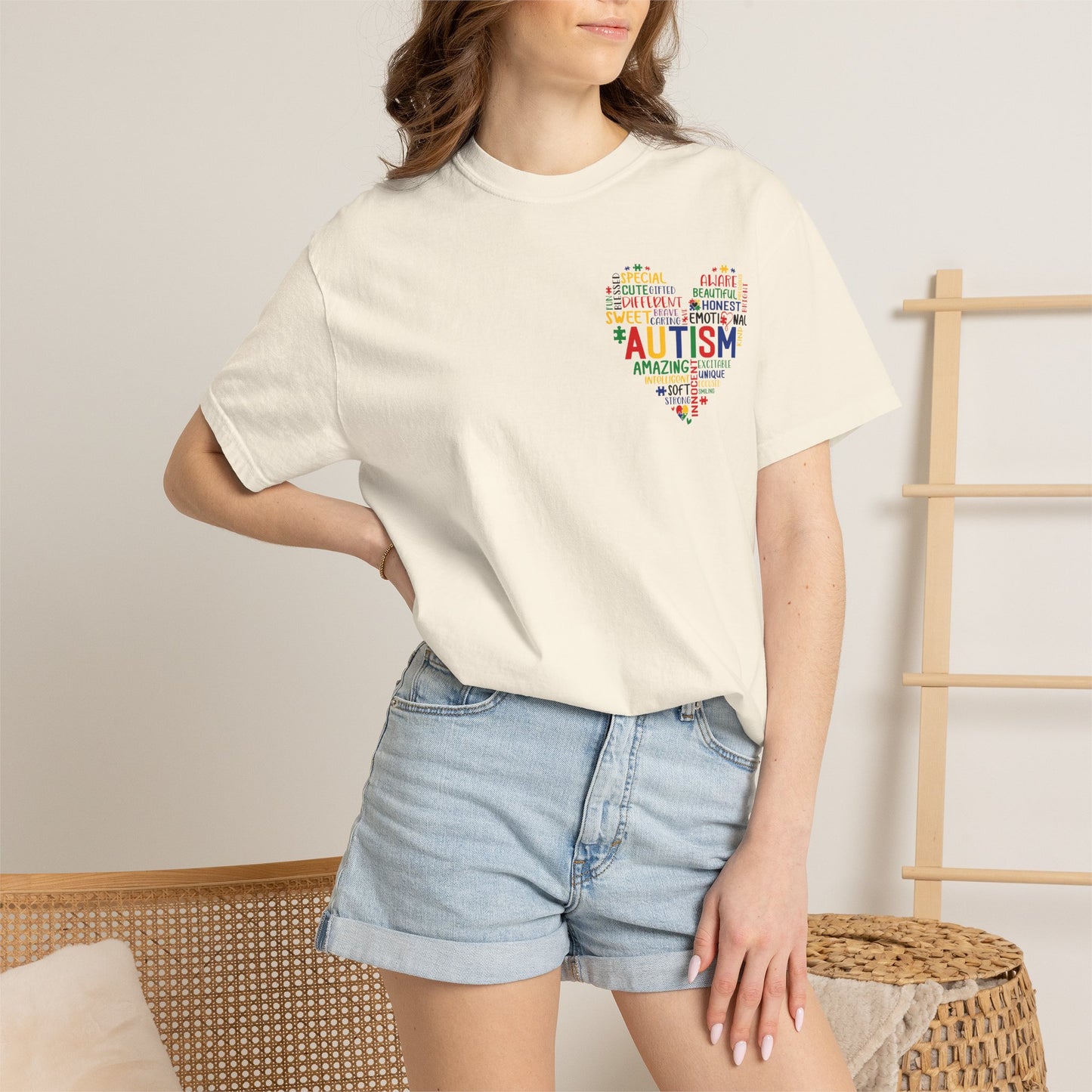 Autism Awareness Heart T-Shirt