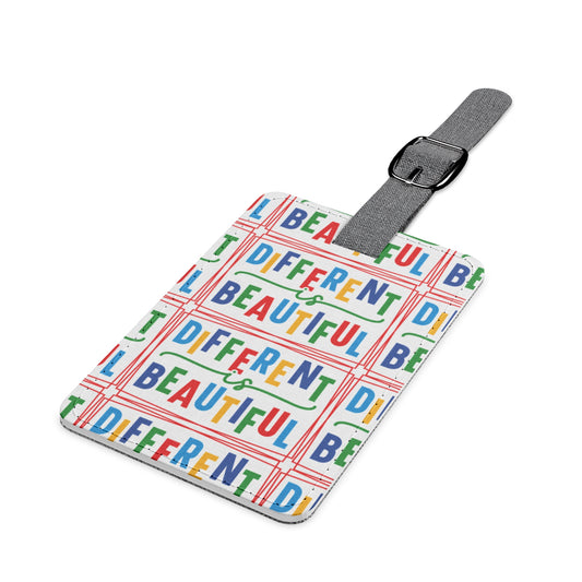 Different is Beautiful Luggage Tag