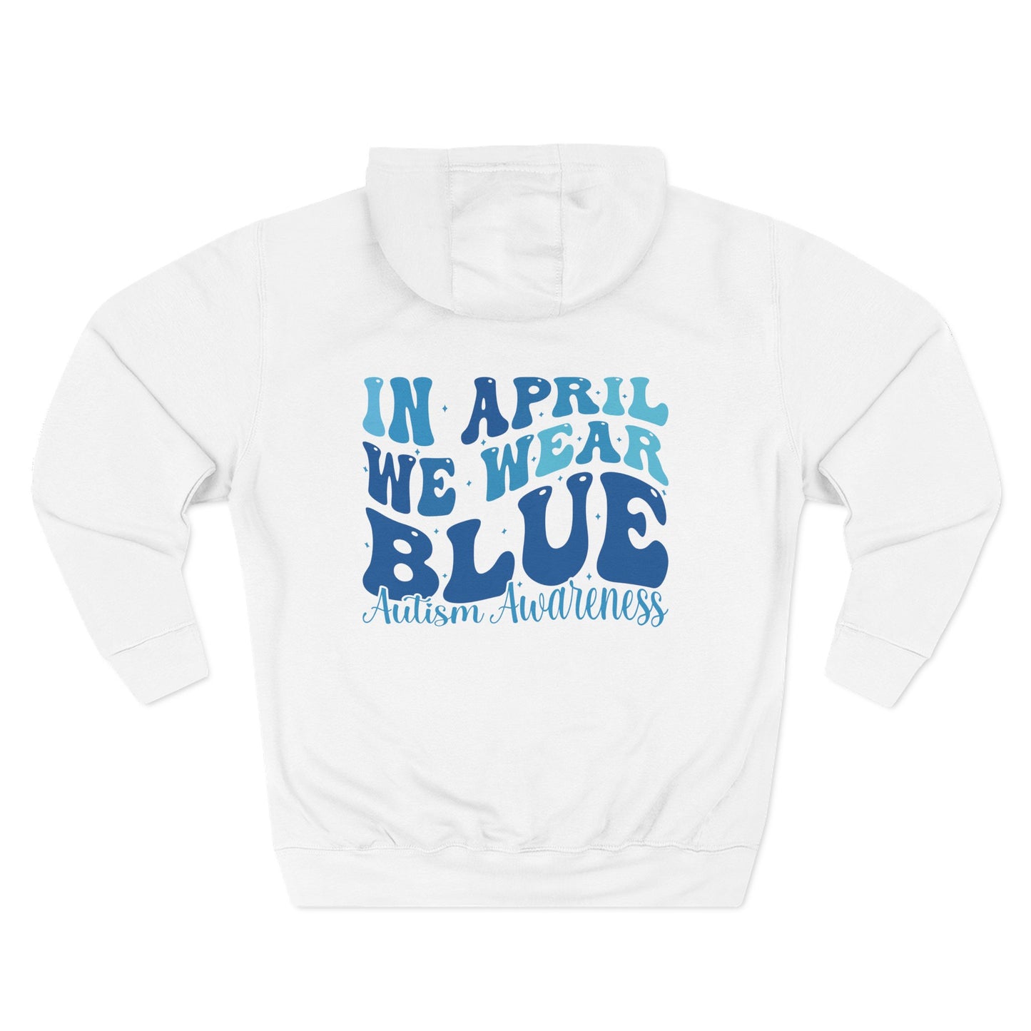 In April We Wear Blue Adult Hoodie