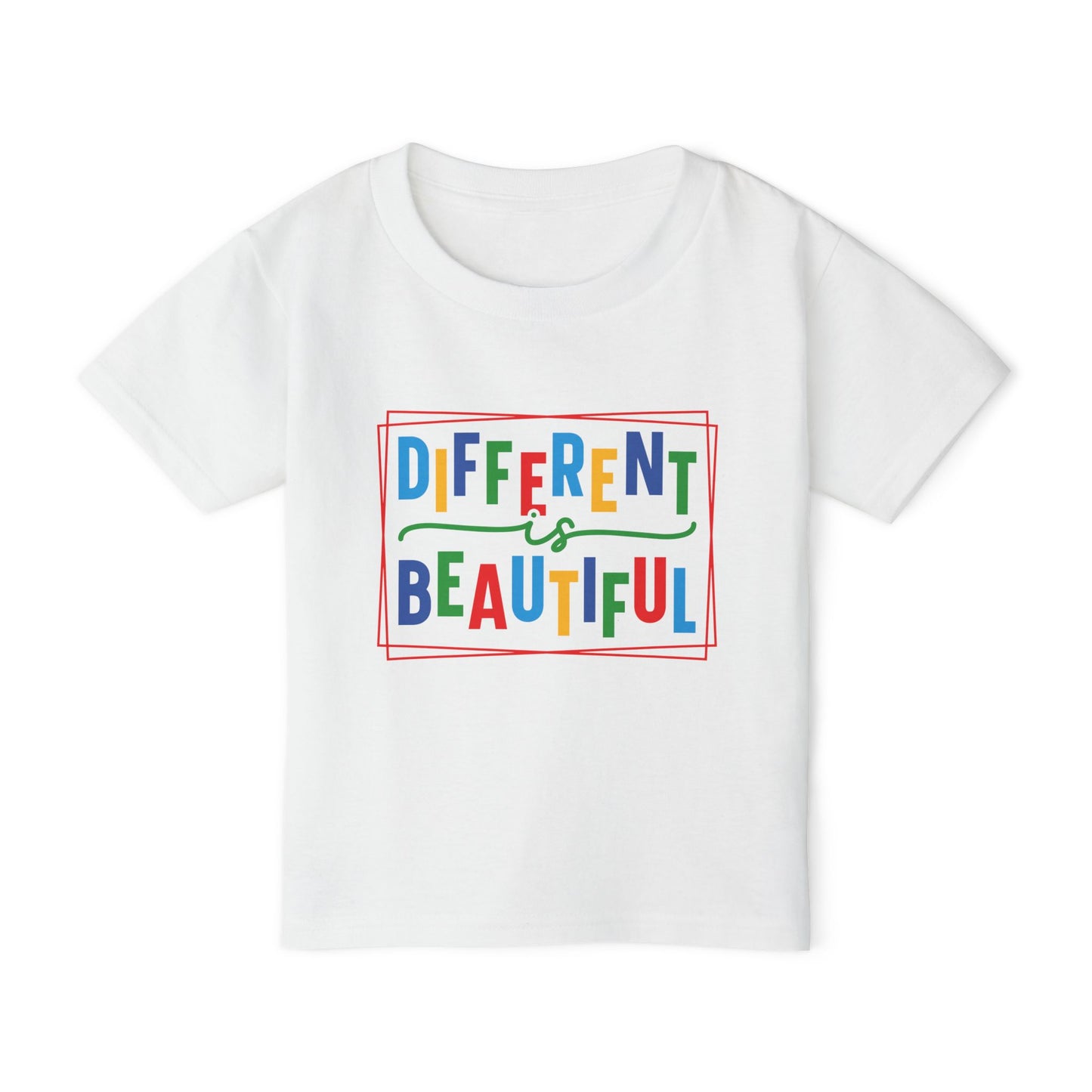 Different is Beautiful -Toddler T-Shirt