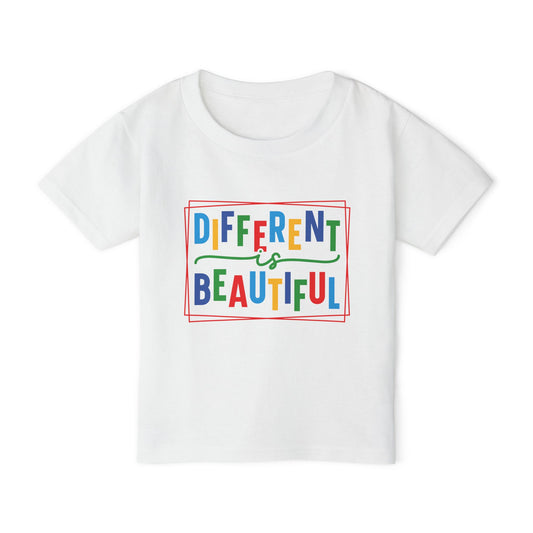 Different is Beautiful -Toddler T-Shirt