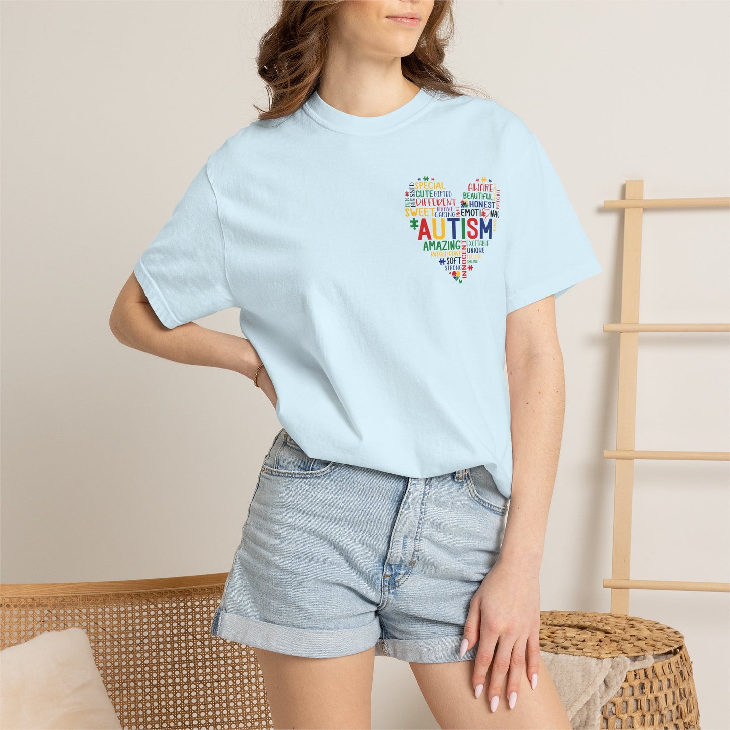 Autism Awareness Heart T-Shirt