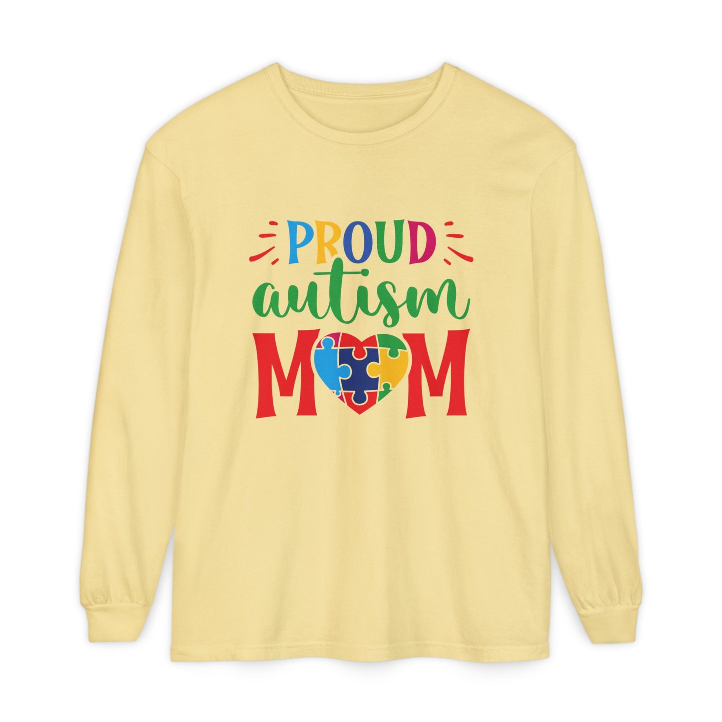 Proud Autism Mom Long Sleeve Tee