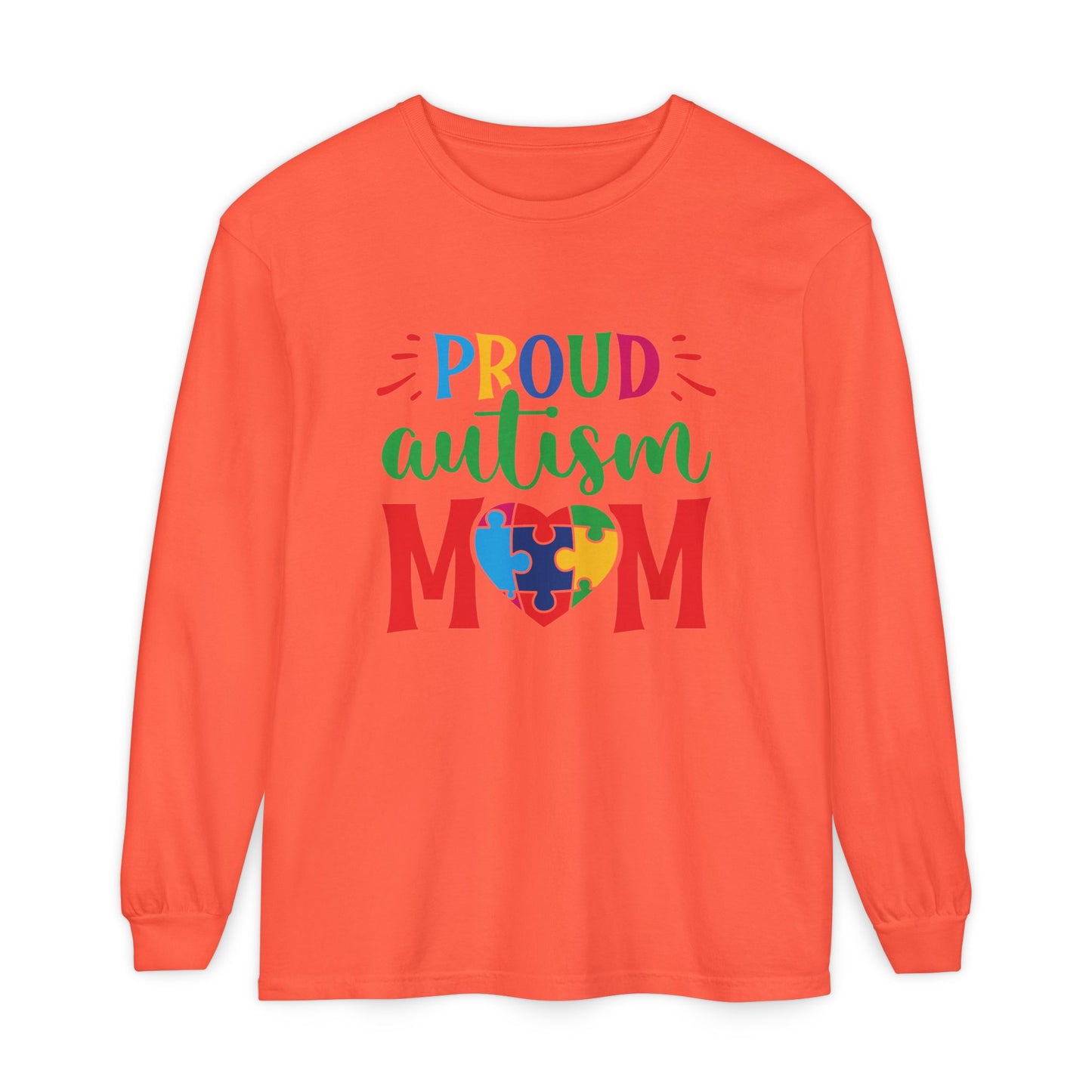Proud Autism Mom Long Sleeve Tee