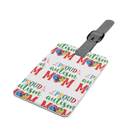 Autism Mom Luggage Tag