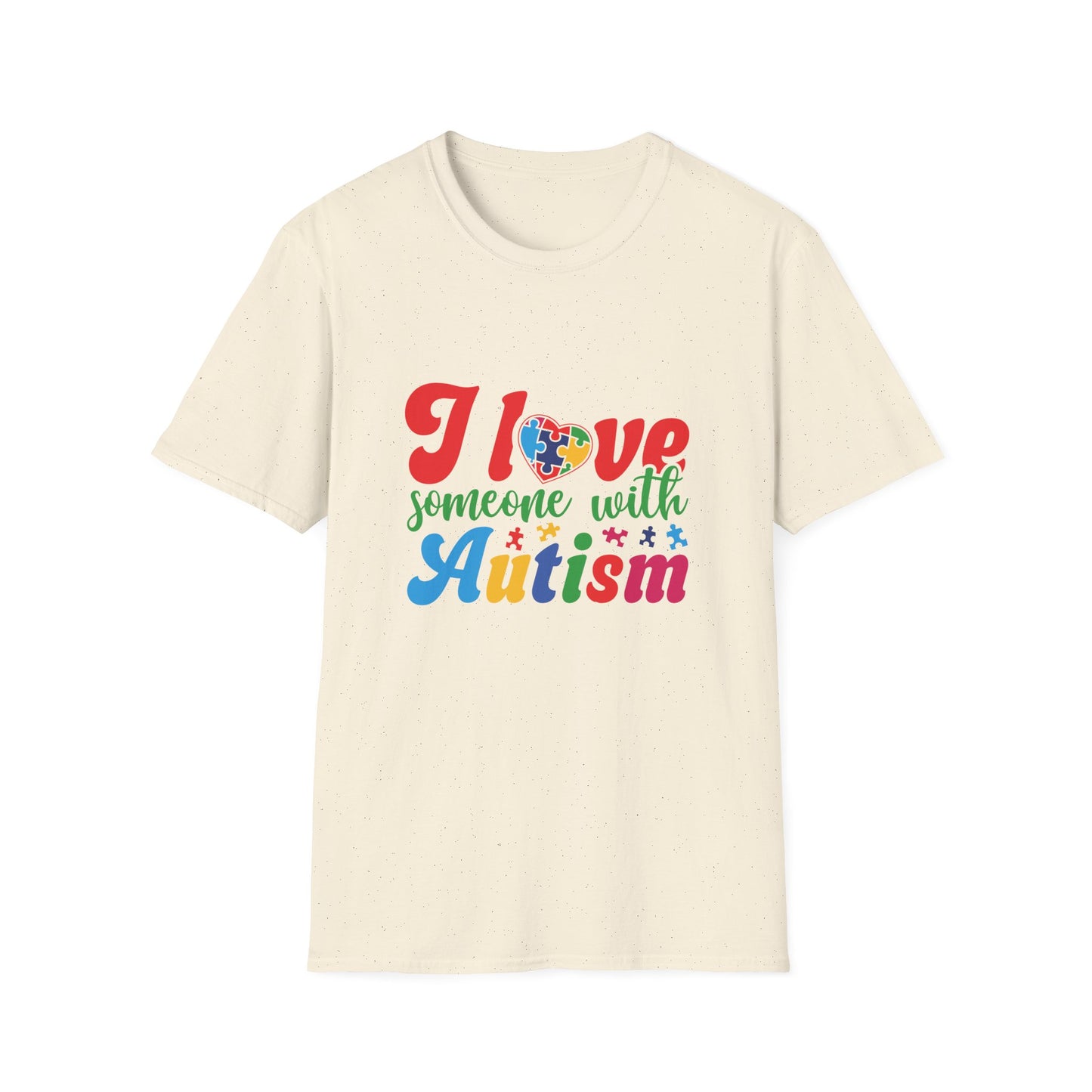 I Love Someone With Autism T-Shirt