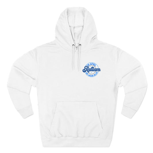 In April We Wear Blue Adult Hoodie