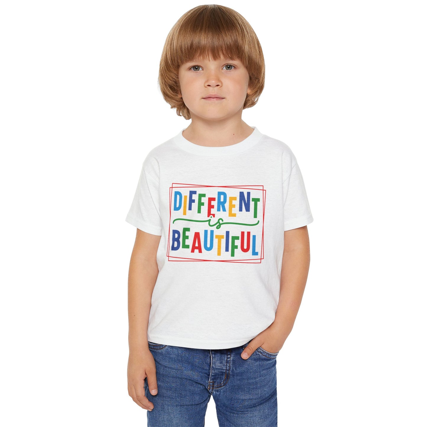 Different is Beautiful -Toddler T-Shirt