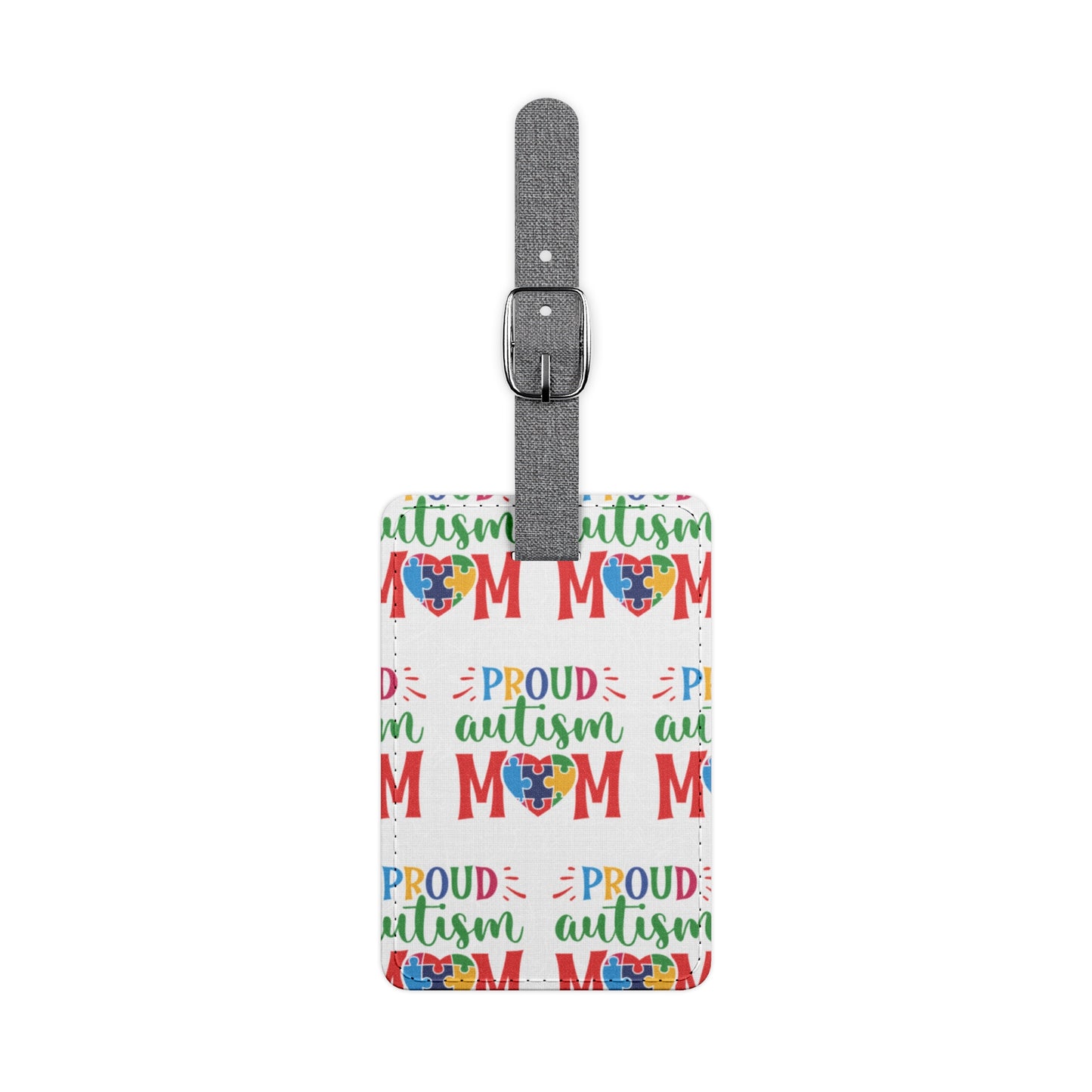 Autism Mom Luggage Tag