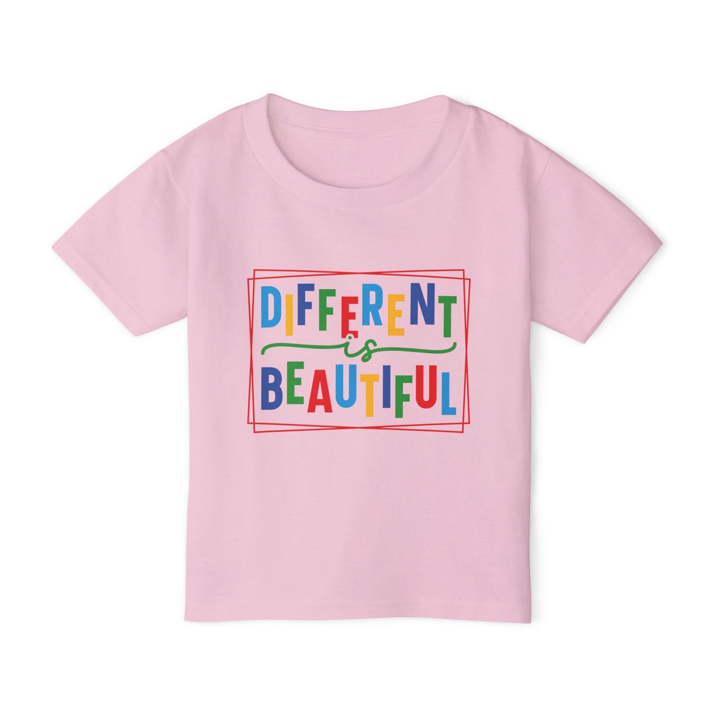 Different is Beautiful -Toddler T-Shirt