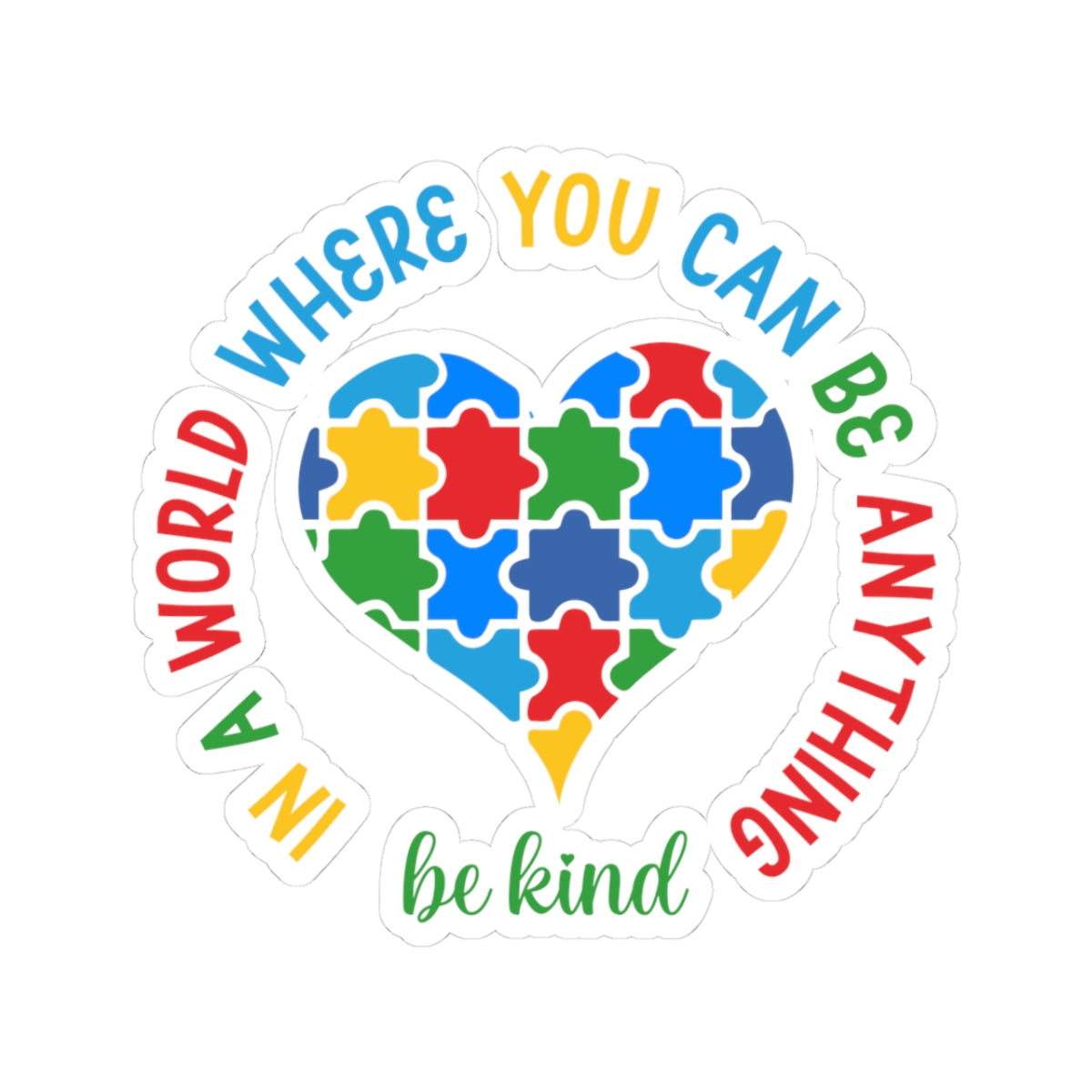 "Be Kind" Stickers