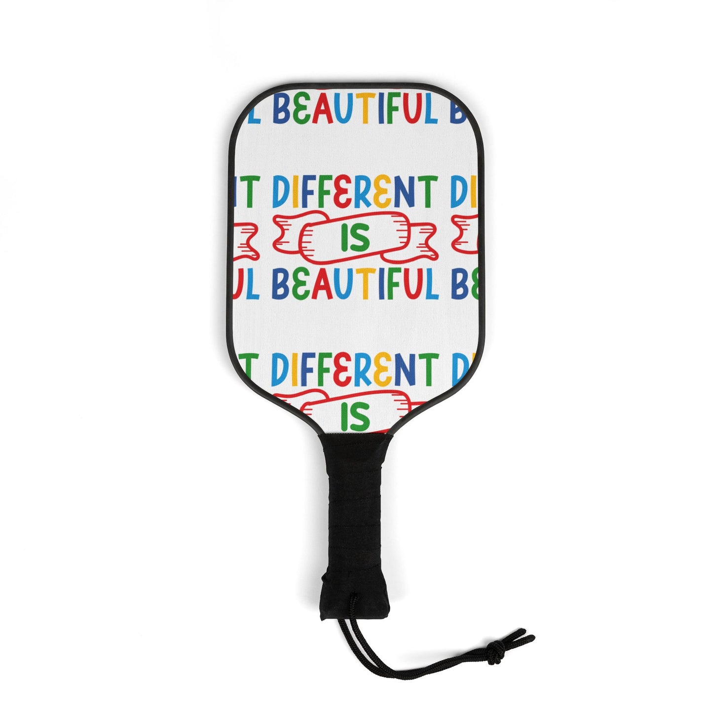 Different Is Beautiful Pickleball Paddles Set (2 Paddles + Balls)