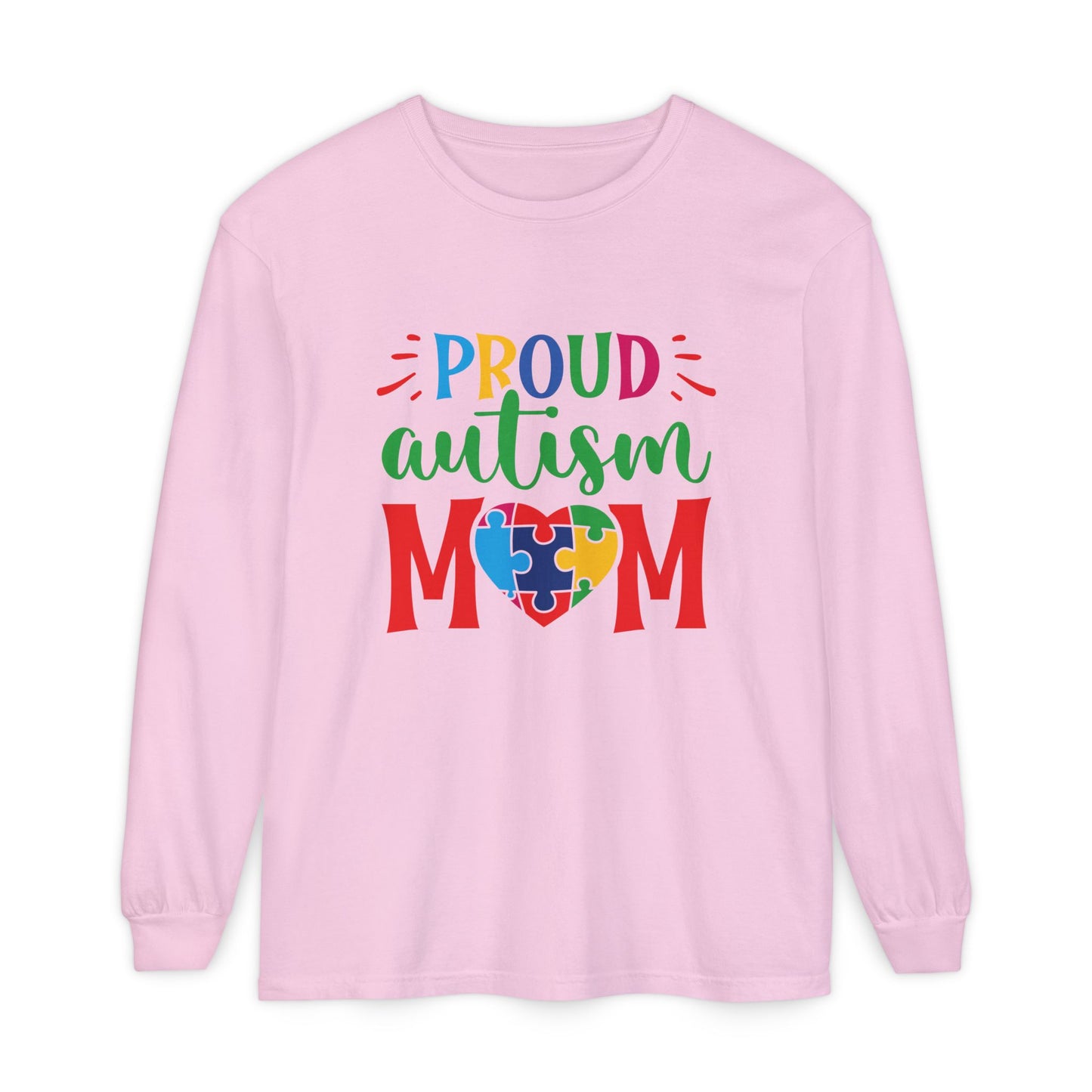 Proud Autism Mom Long Sleeve Tee